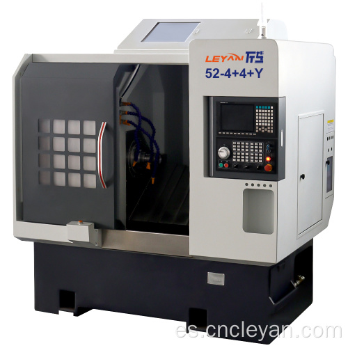 Máquina CK52-4+4 y de alta eficiencia CNC de giro y fresado